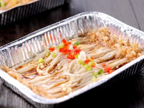 永年锡纸烤金针菇